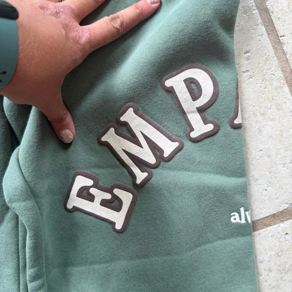 Brand new with tags XS sweatpants- empathy always Mayfair